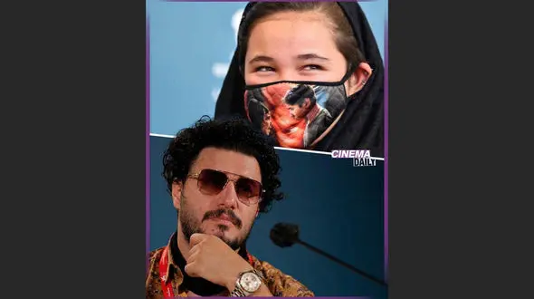 حضور جواد عزتی و شمیلا شیرزاد در جشنواره ونیز + فیلم