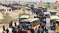انتقال شبانه روزی زائران از مهران به قزوین/10هزار نفر با ناوگان حمل و نقل جاده ای بازگشتند
