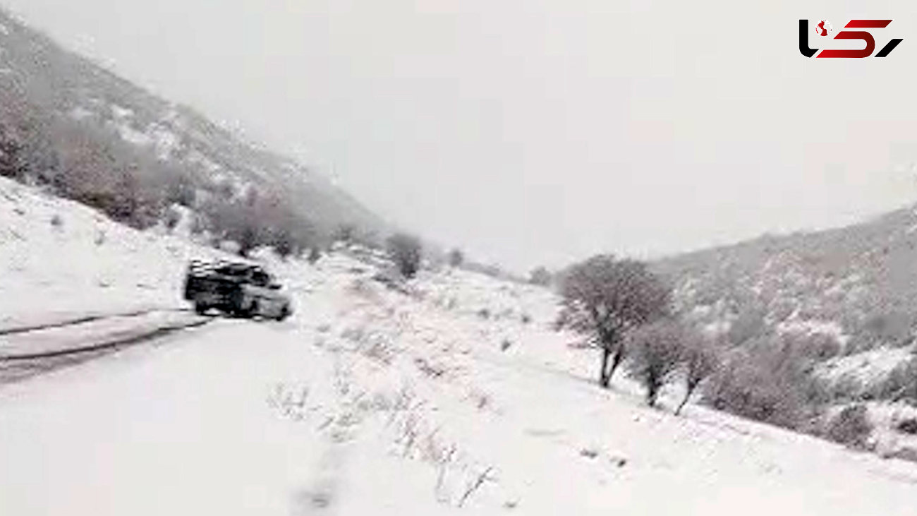  روز زیبای برفی روستای دلخان در شهرستان سپیدان فارس