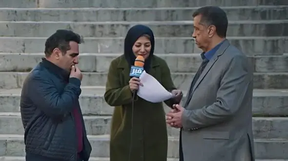 باج‌گیری رویا افشار از رئیس دانشگاه در حضور حسین رفیعی