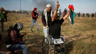 شهادت معلول فلسطینی به دست تک تیرانداز رژیم صهیونیستی + تصاویر 