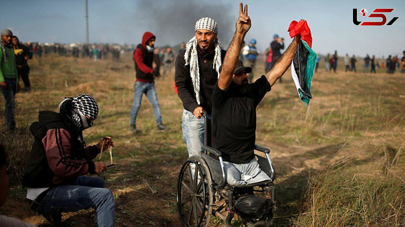 شهادت معلول فلسطینی به دست تک تیرانداز رژیم صهیونیستی + تصاویر 