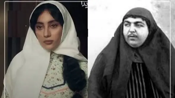 مقایسه جالب پوشش زنان قاجاری واقعی با  بامداد خمار / این سریال تا چه حد توانسته واقعیت‌ها را به نمایش بگذارد؟
