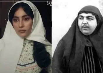 مقایسه جالب پوشش زنان قاجاری واقعی با  بامداد خمار / این سریال تا چه حد توانسته واقعیت‌ها را به نمایش بگذارد؟