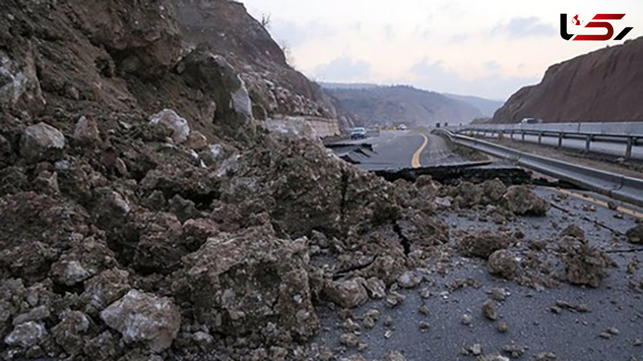 رانش زمین و ریزش کوه در لرستان / پل زال مسدود شد+تصاویر