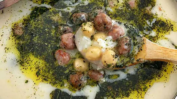 طرز تهیه آش نعناع