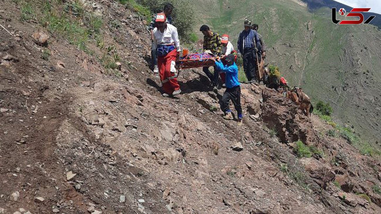 سقوط هولناک زن ۴۰ ساله از ارتفاعات قله سیالان 
