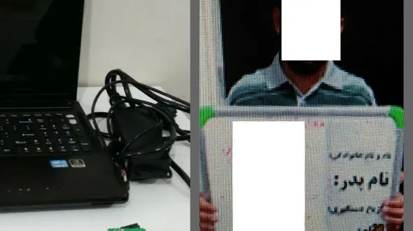 دستگیری فروشنده لب تاپ‌های سرقتی در خیابان کمیل + عکس 