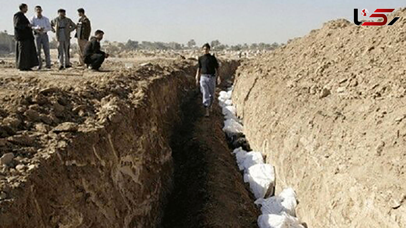 ببینید/  ویدیویی هولناک از دفن قربانیان زلزله در سوریه در گورهای دسته جمعی! + فیلم تلخ