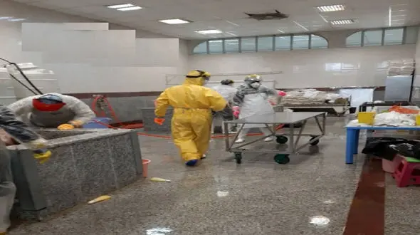 آغاز تغسیل با آب متوفیان مبتلا به بیماری کرونا در تهران