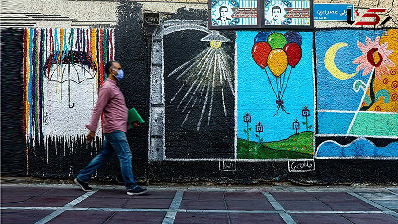 ورود رنگ های شاد در پروژه های عمرانی تهران 