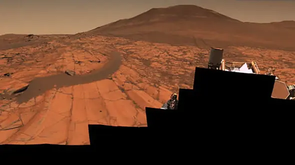 مریخ از زاویه‌ متفاوت: انتشار تصویر پانوراما با جزئیات خیره‌ کننده / فیلم