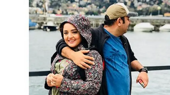 عکس عاشقانه خانم و آقای بازیگر در ایتالیا