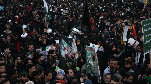 شرکت 7 میلیون نفر در مراسم سردار شهید سلیمانی / در تهران صورت گرفت