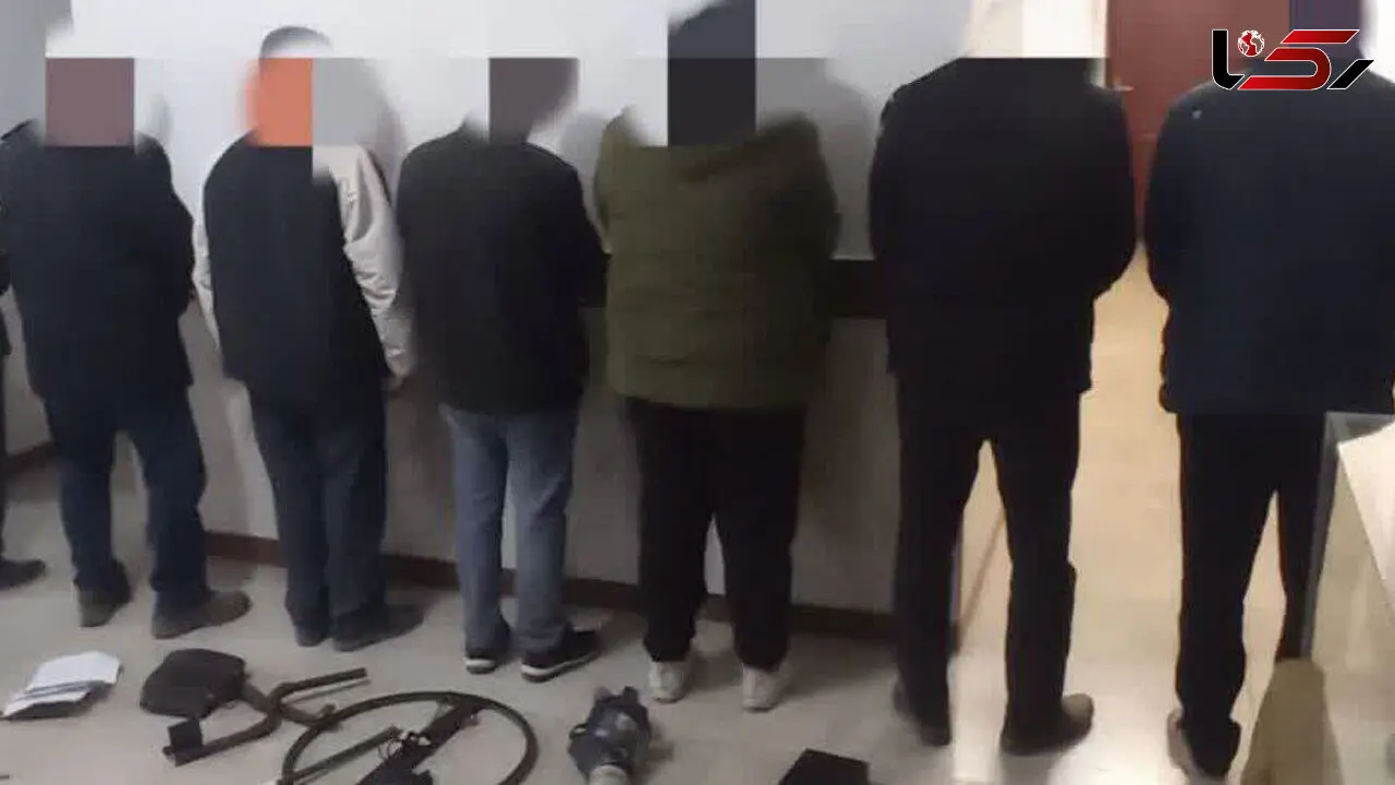 بازداشت ۷ حفار غیرمجاز در  میانه