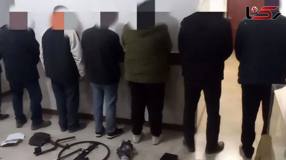 بازداشت ۷ حفار غیرمجاز در  میانه