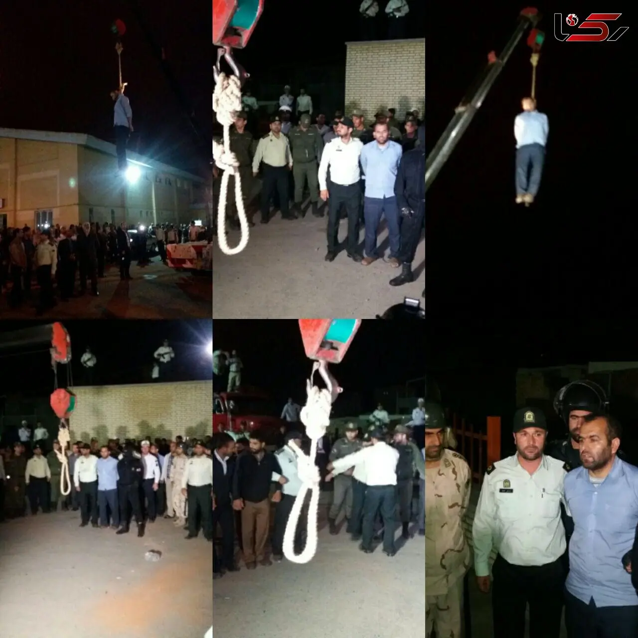 فیلم و عکس لحظه اعدام قاتل آتنا اصلانی