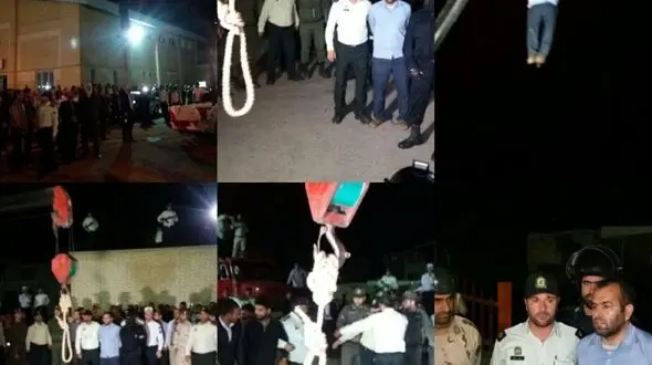 فیلم و عکس لحظه اعدام قاتل آتنا اصلانی