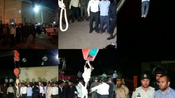 فیلم و عکس لحظه اعدام قاتل آتنا اصلانی