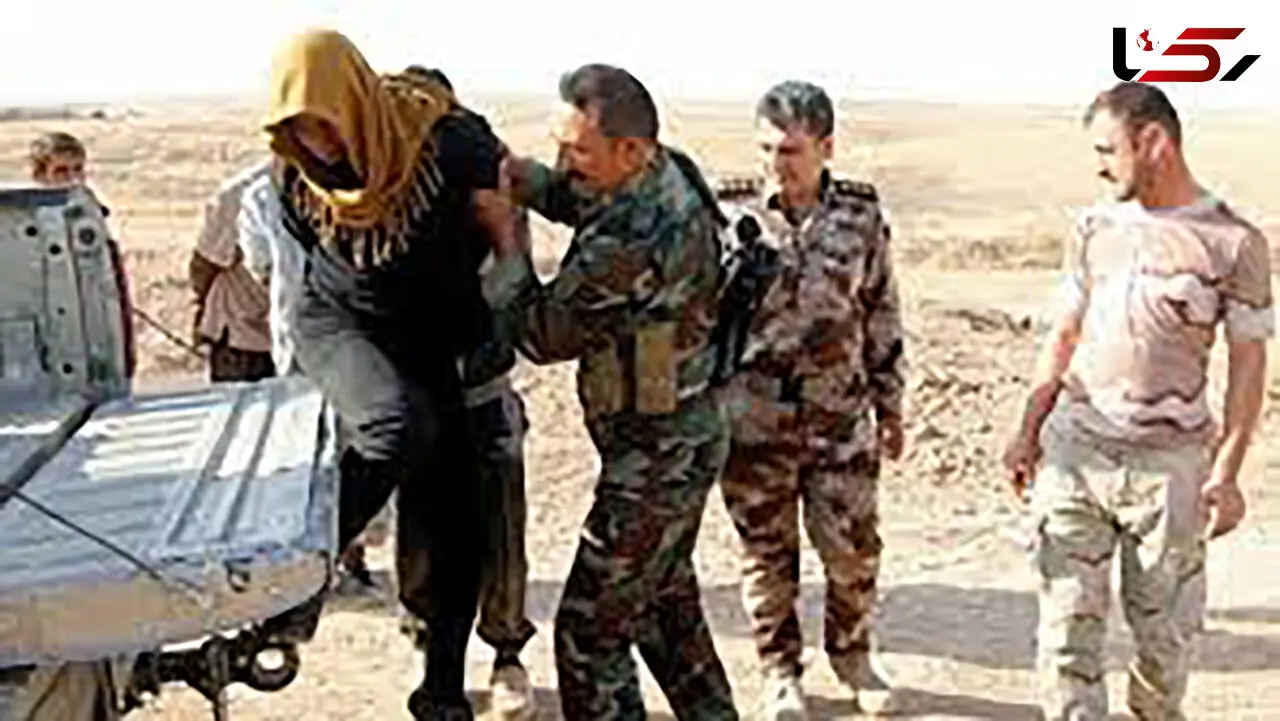 لحظه بازداشت 2 داعشی مخوف در بغداد + عکس
