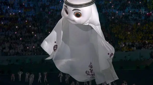 جام جهانی 2022 قطر/ لعیب به پرواز در آمد + ویدیو