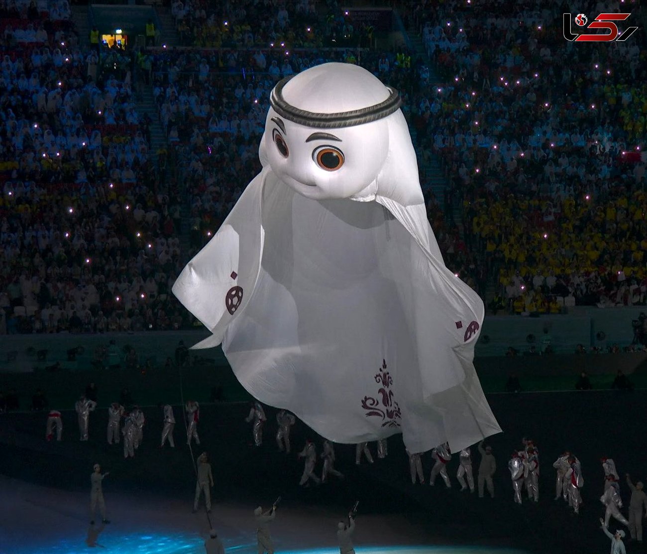 جام جهانی 2022 قطر/ لعیب به پرواز در آمد + ویدیو