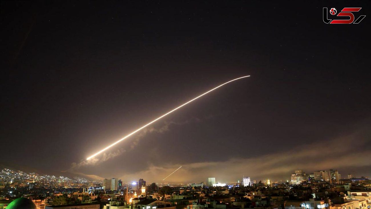 آغاز حمله ائتلاف غربی به سوریه + عکس 
