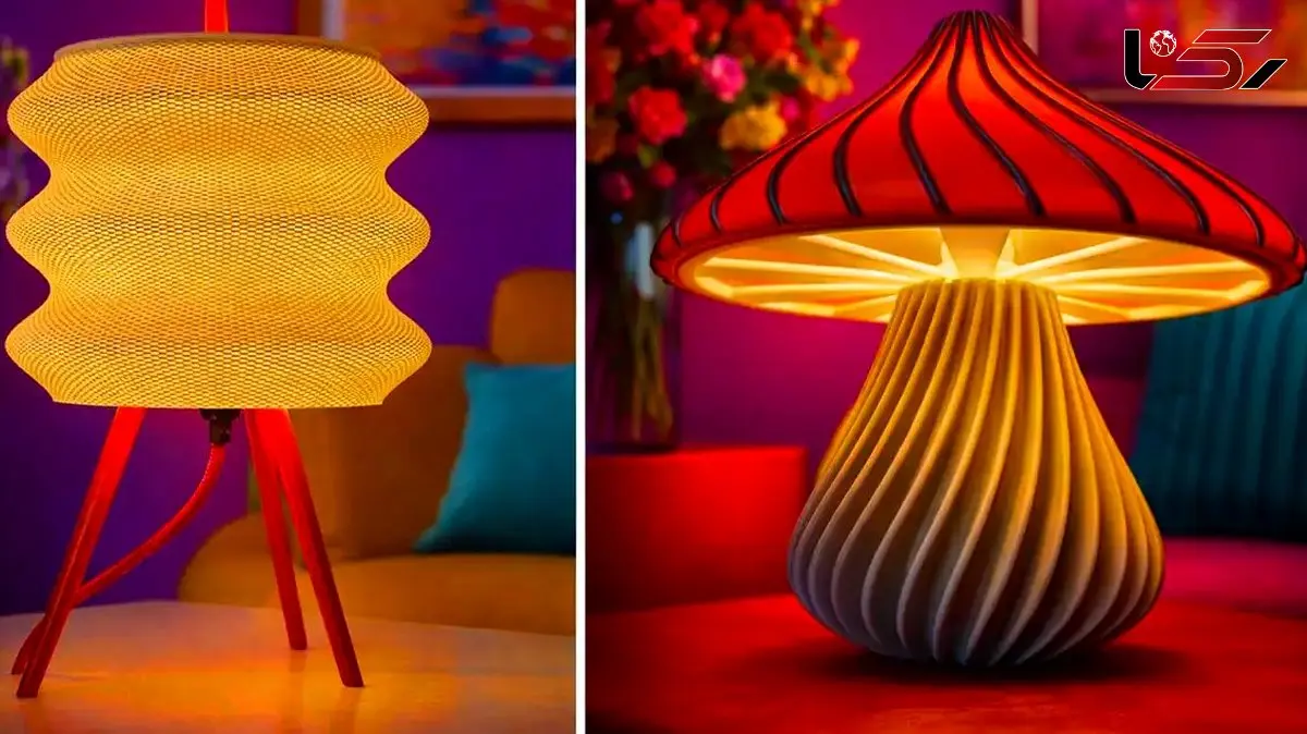 15 طرح شگفت انگیز چراغ خواب سه بعدی برای خانه ای زیبا