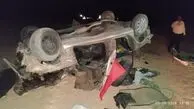مرگ هم زمان 4 عضو یک خانواده در واژگونی سمند / در اصفهان رخ داد