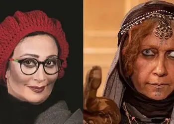 عکس سفر در زمان / تصاویر مرحوم بهناز نازی بازیگر «ننه آشوب» قبل از فوت در سفرلندن / روحش شاد