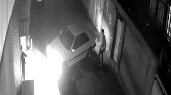 فیلم روش جدید و خشن تبهکاران ایرانی برای سرقت خودرو