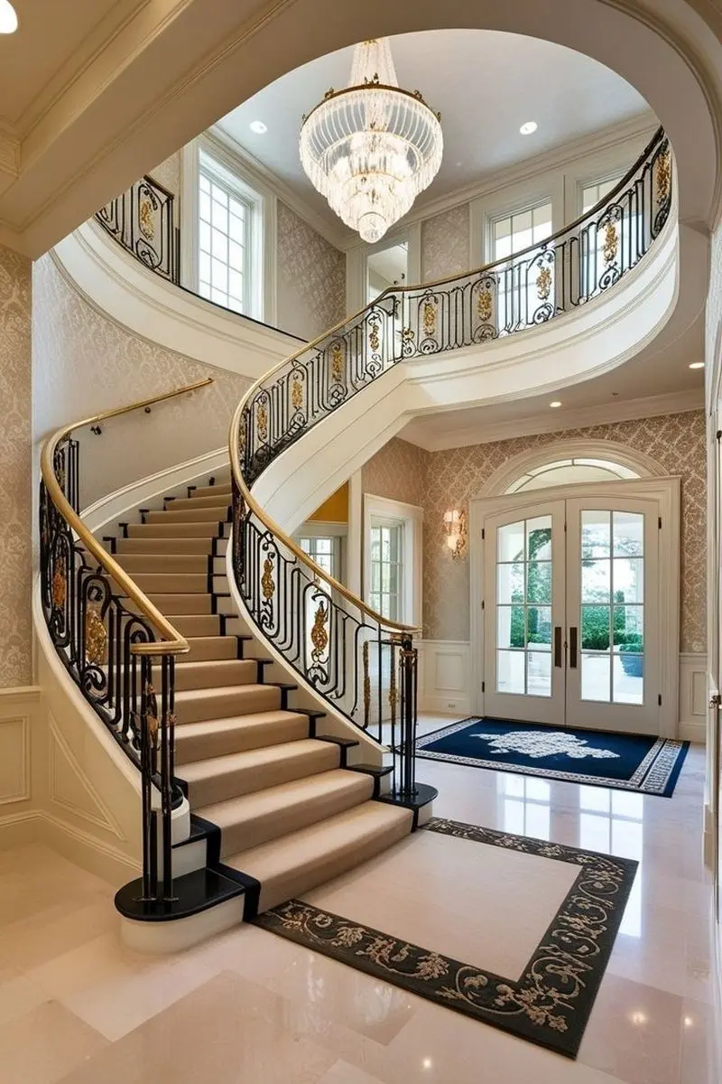 راه پله خونه های دوبلکس