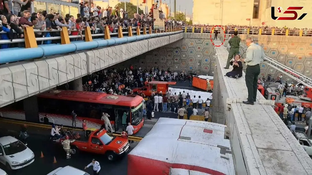 فیلم خودکشی دختر جوان تهرانی در شرق تهران + عکس