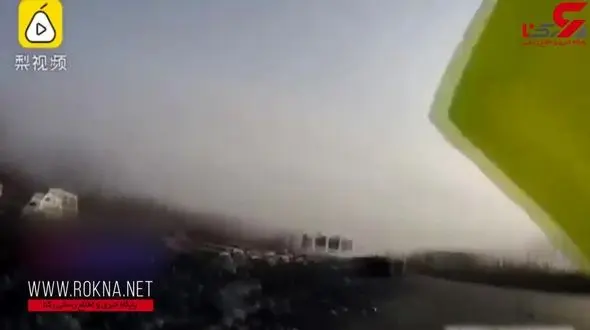 چپ کردن تریلی به دلیل گردش به چپ خودروی شاسی بلند + فیلم