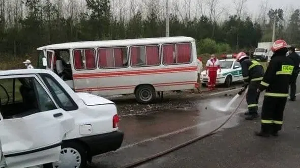 جوان ۱۸ ساله در کرمانشاه قربانی سانحه رانندگی شد