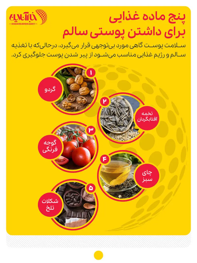 مواد سالم برای پوست
