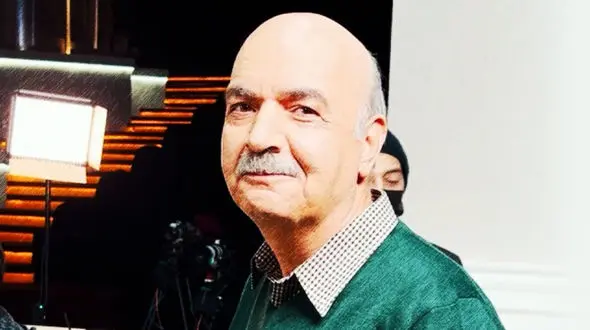 لو رفتن عکس خانوادگی  ایرج طهماسب ! / شیکی همسر و دختران آقای مجری !