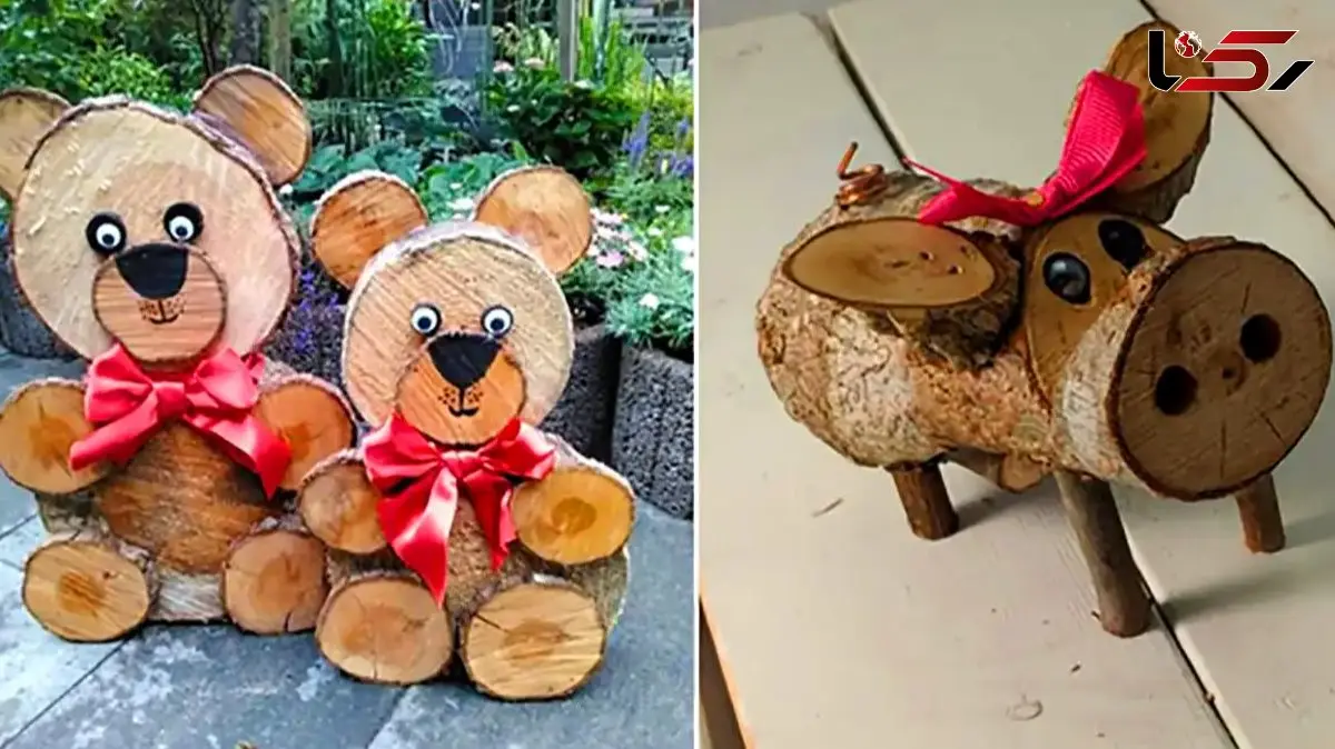 جدیدترین دکوری‌ های چوبی عروسکی دست‌ ساز برای خانه‌ شیک + 15 مدل 