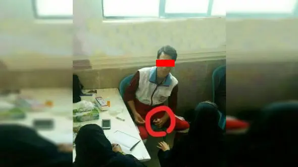 اولین عکس  از لحظه خونگیری جنجالی پسر17 ساله از دختران دبیرستانی در تاکستان