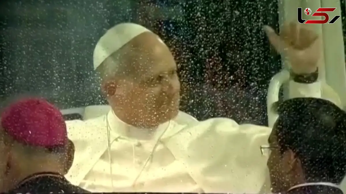 فیلم استقبال باشکوه از پاپ لئو با رقص و طبل در بیروت