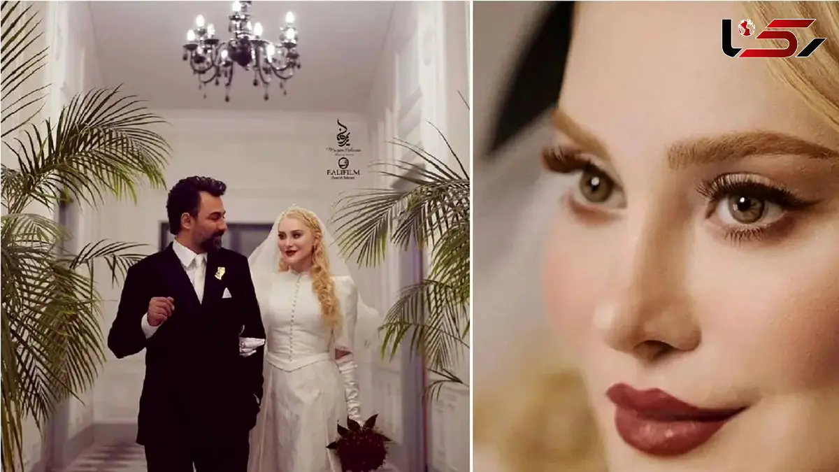 اولین عکس از آرام جعفری و تغییرات چهره اش با قبل از عروسی با بابک انصاری / حیرت انگیز ...