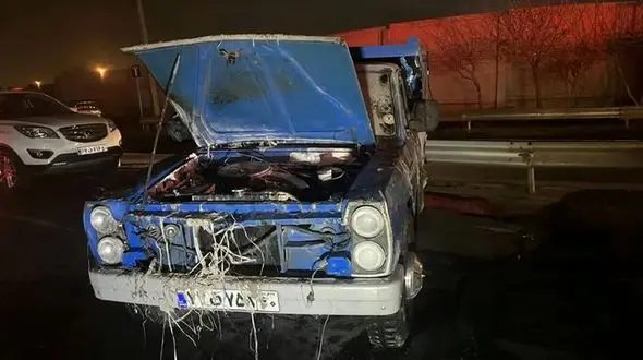  نیسان آبی در آتش سوخت  + جزییات