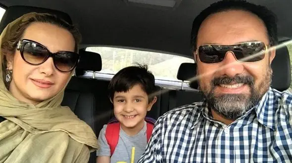 اولین روز مدرسه پسر بازیگر معروف +عکس