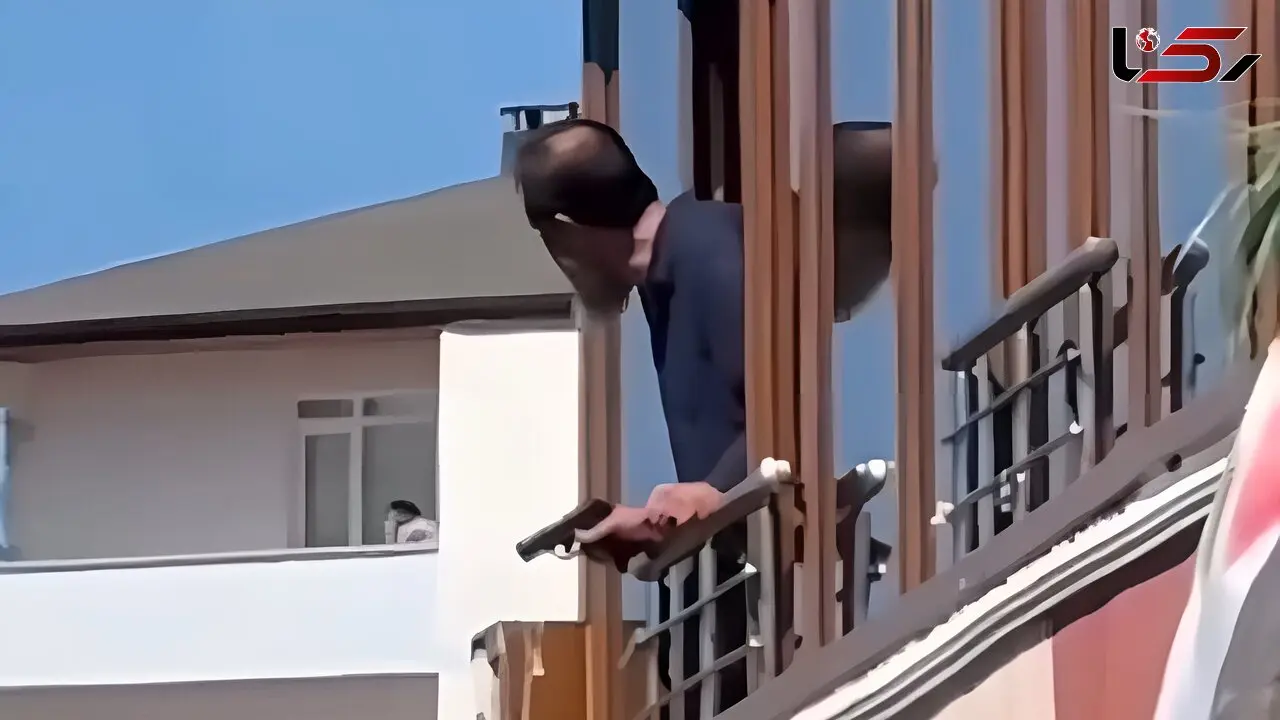 فیلم صحنه تیراندازی مرد مستاجر به صاحبخانه اش / زوج جوان کشته شدند!