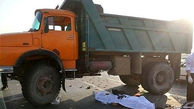 مرگ دلخراش زن جوان زیر چرخ های کامیون در بلوار مصلی مشهد + جزییات