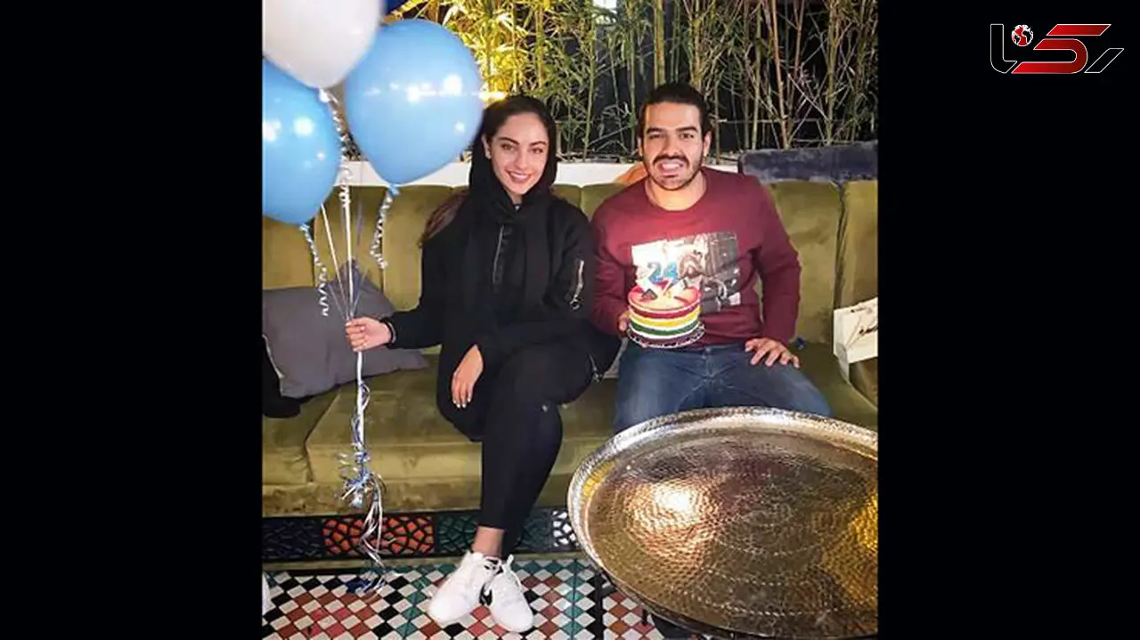 ترلان پروانه در جشن تولد مربی سوارکاری اش!+عکس 