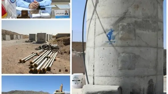 پیشرفت 90 درصدی طرح آبرسانی به مجتمع روستایی لای سیاه نایین