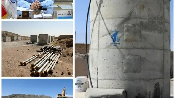 پیشرفت 90 درصدی طرح آبرسانی به مجتمع روستایی لای سیاه نایین