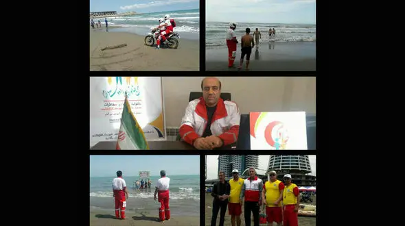 شناسایی 26 نقطه حادثه خیز در سواحل عباس آباد / استقرار 58 ناجی در ایام ماه رمضان در نقاط خطرناک ساحل + عکس  