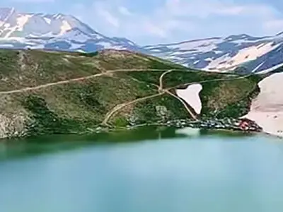 جاذبه های گردشگری کردستان ، دریاچه مام شیخ + فیلم